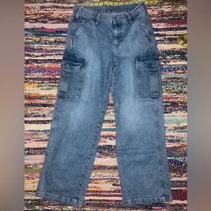 GAP Women's denim cargo Jeans